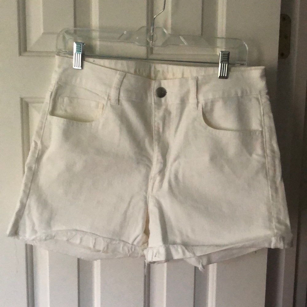 White shorts